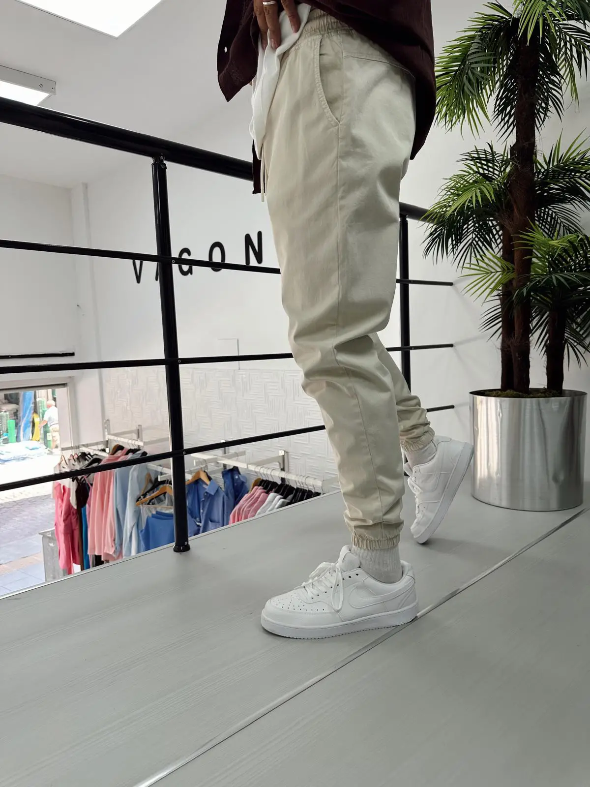 Paça Lastik Jogger Pantolon