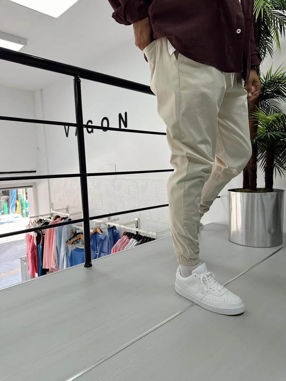 Paça Lastik Jogger Pantolon