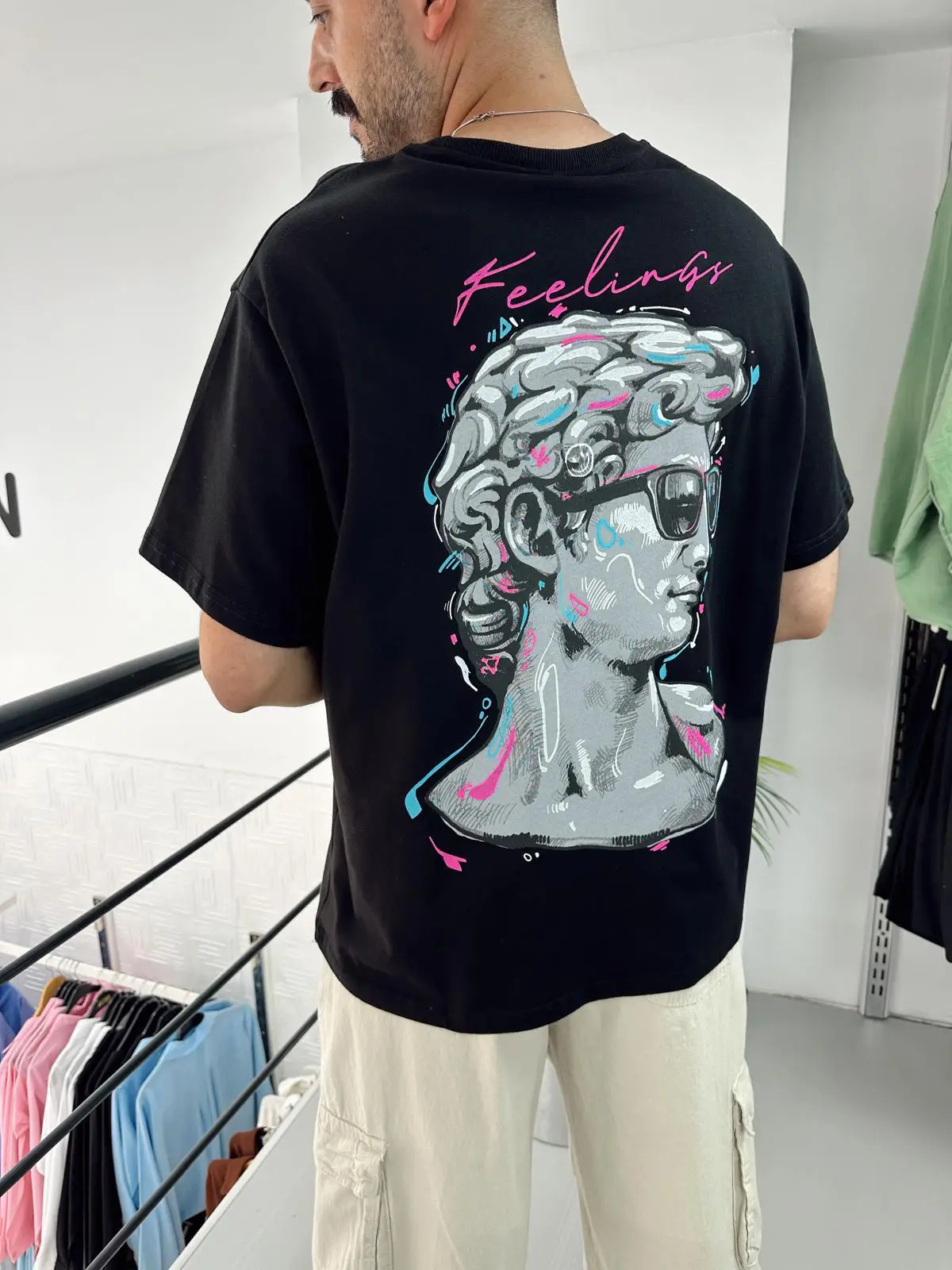 Baskılı Oversize T-shirt