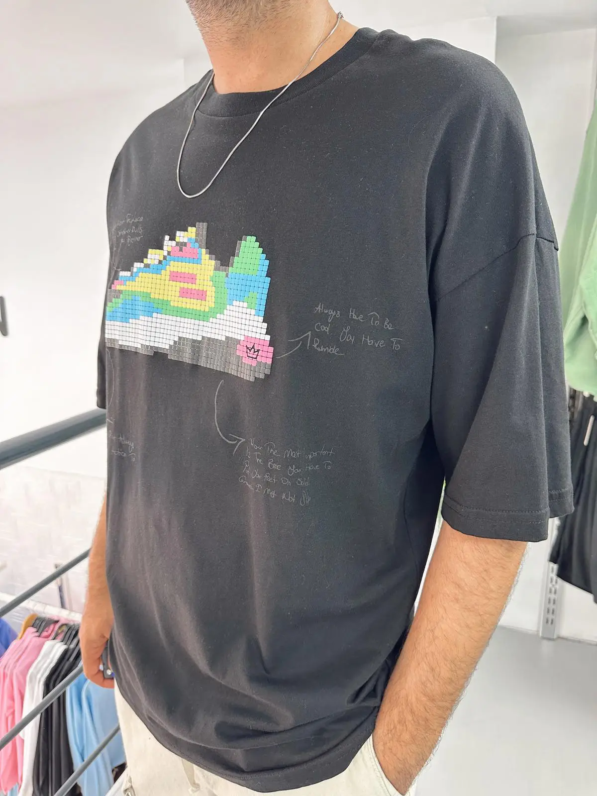 Baskılı Oversize T-shirt