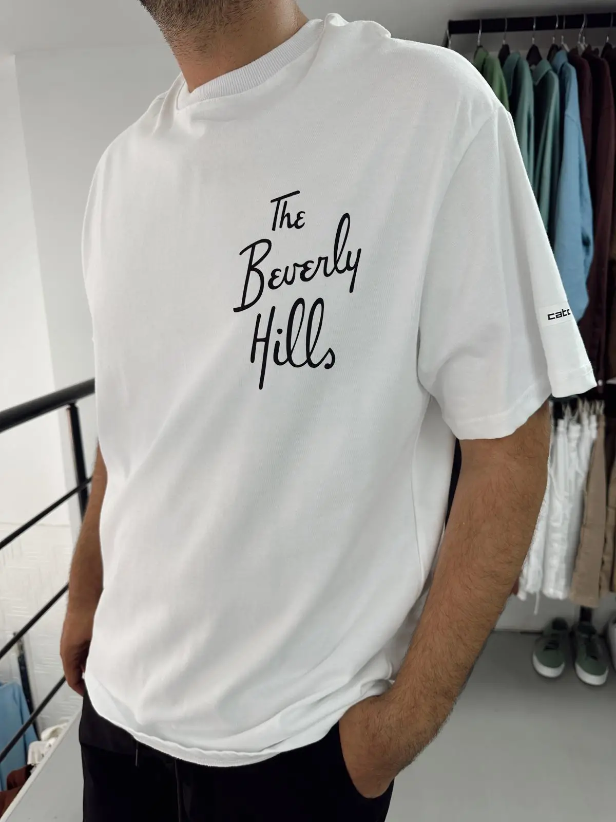 Baskılı Oversize T-shirt