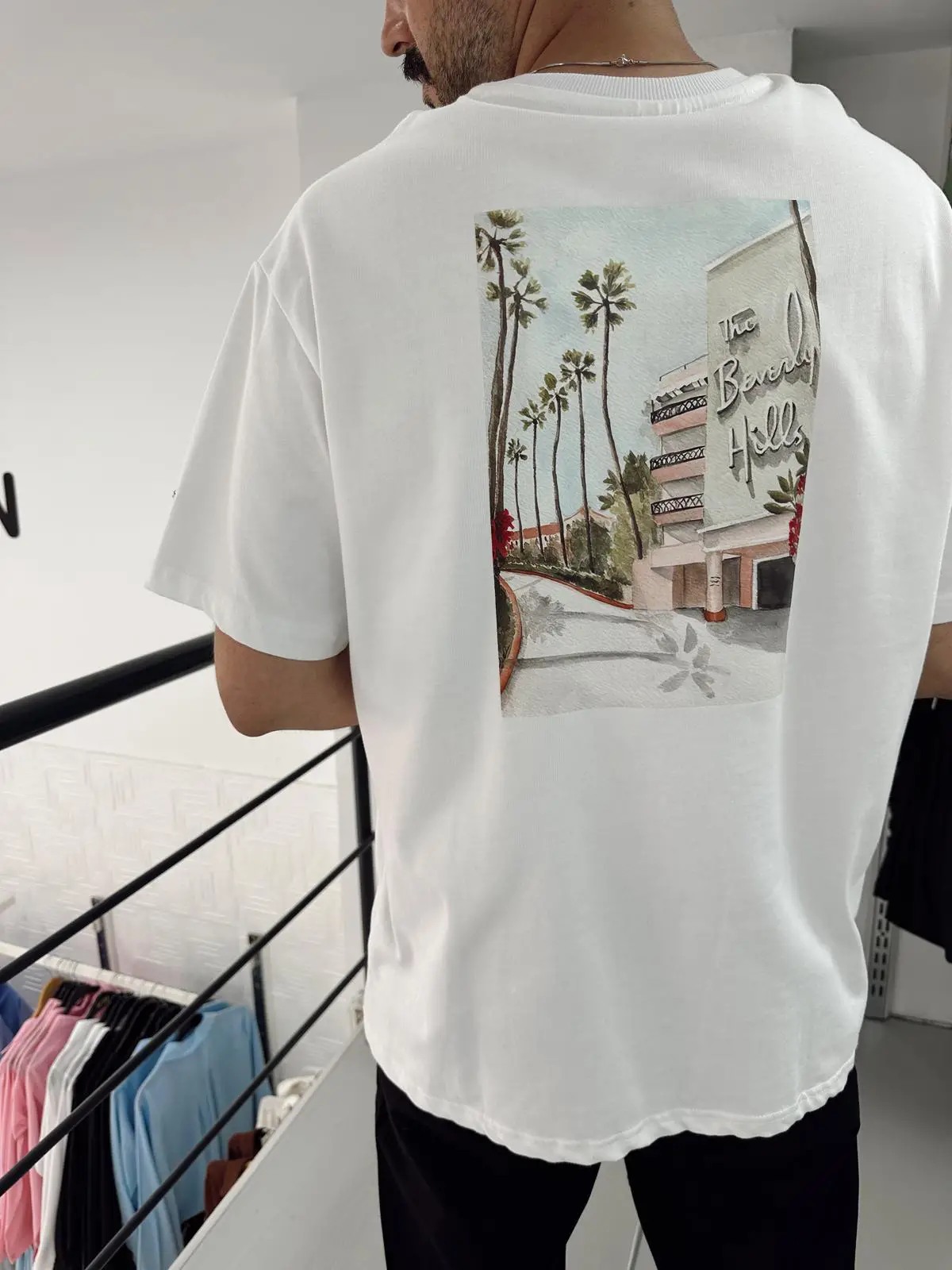 Baskılı Oversize T-shirt