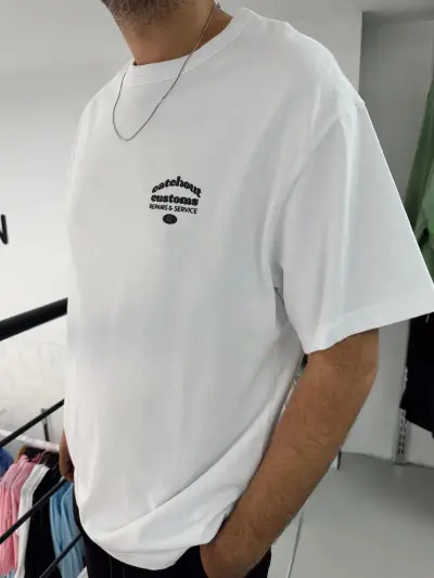 Baskılı Oversize T-shirt