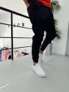 Bel ve Paça Lastik Pantolon