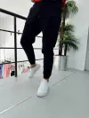 Bel ve Paça Lastik Pantolon