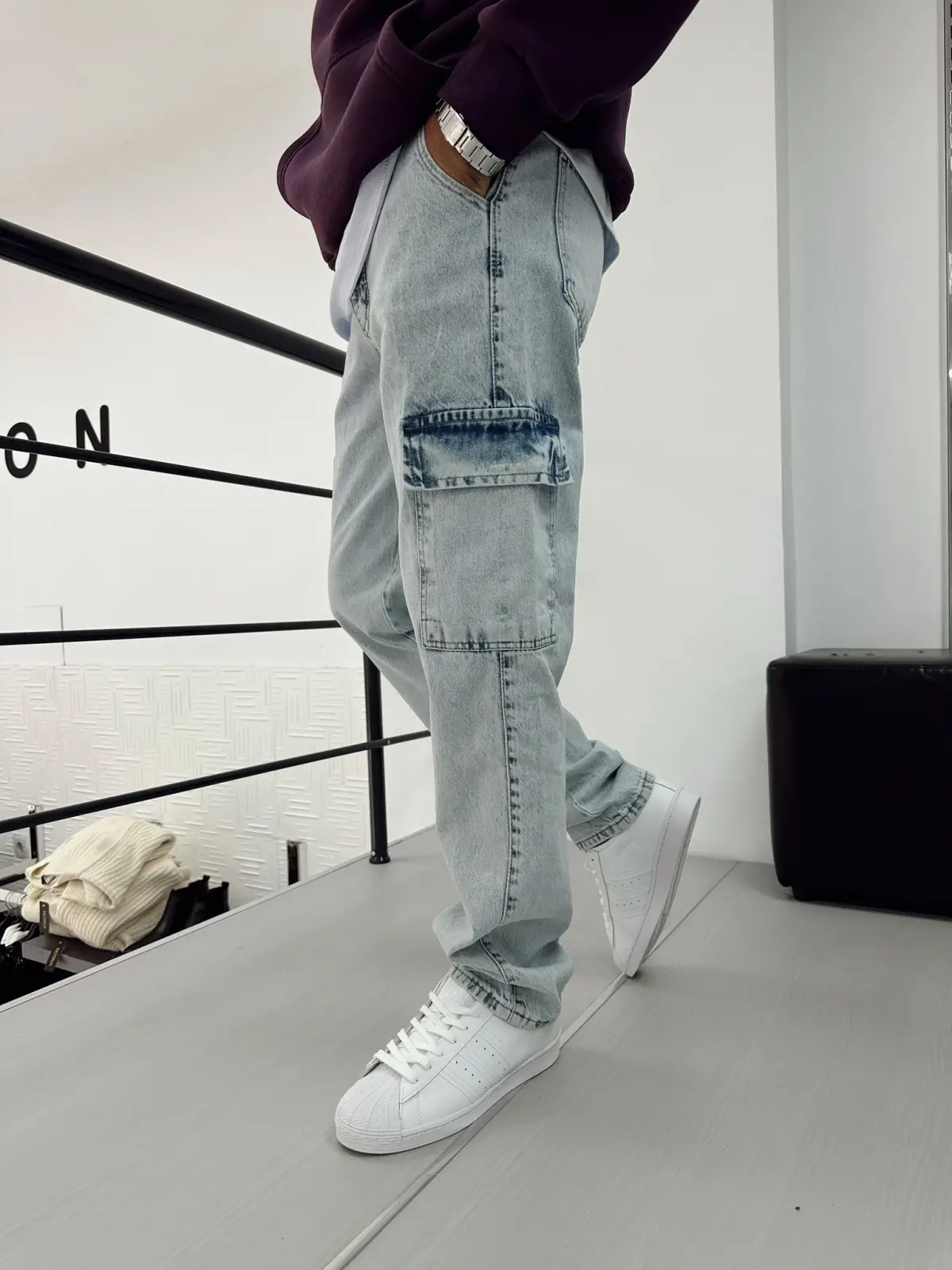 Kargo Cep Baggy Pantolon