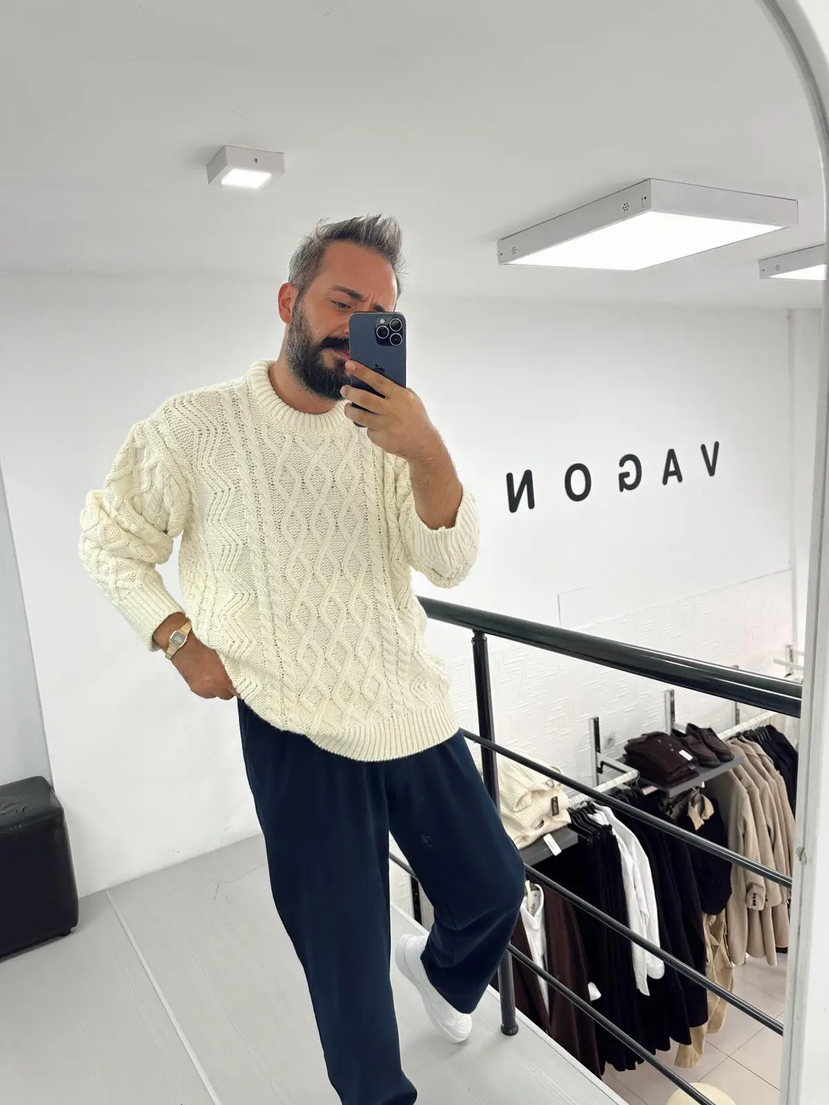 Örme Oversize Kazak