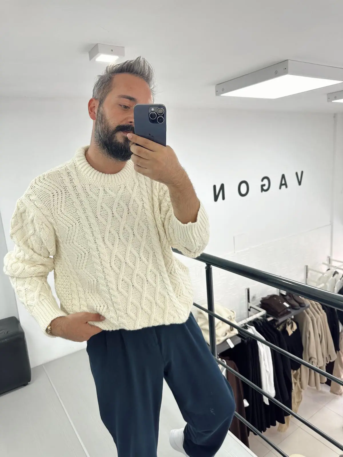 Örme Oversize Kazak