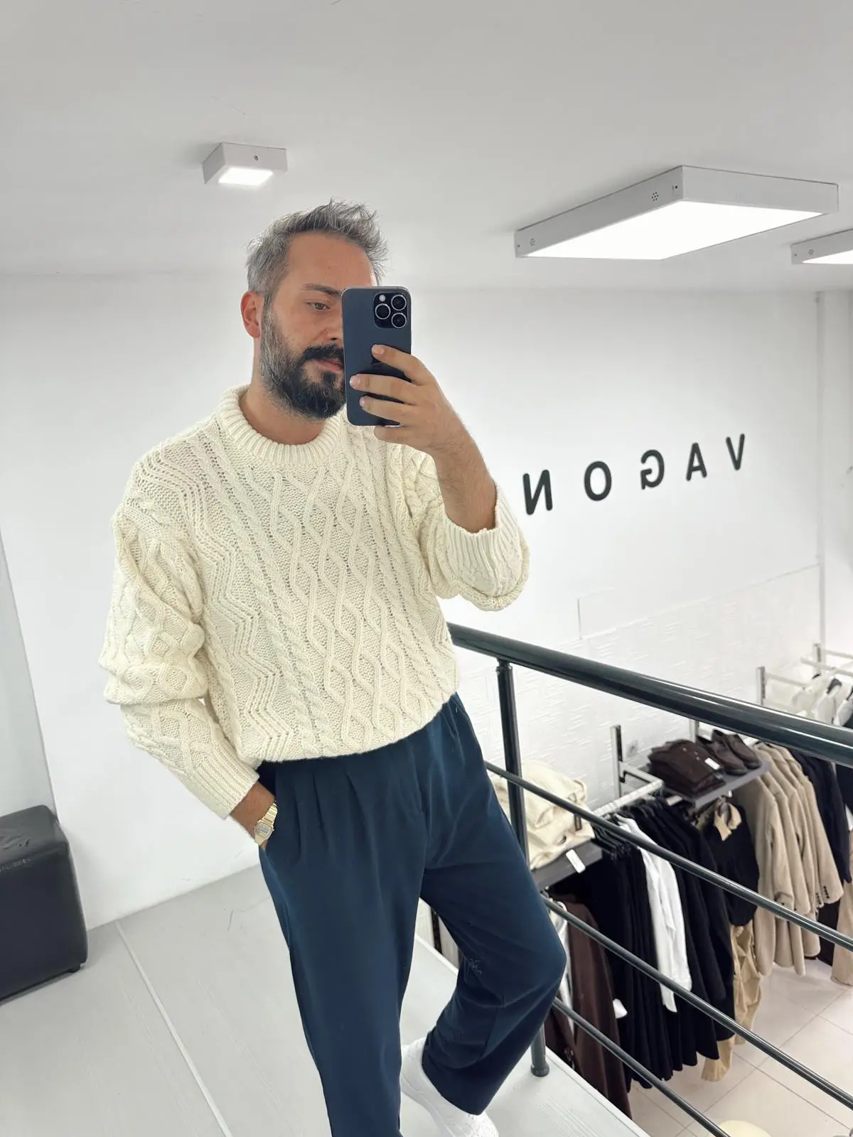 Örme Oversize Kazak