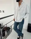 Kalın Cepli Gömlek