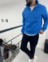 Yaka Fermuar Sweat