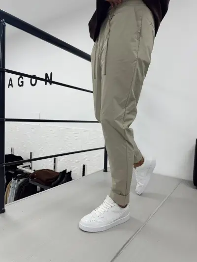 Duble Paça Rahat Kesim Pantolon