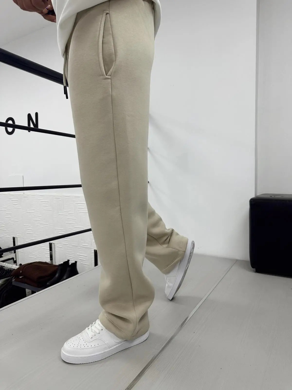 Şardonlu Baggy Eşofman