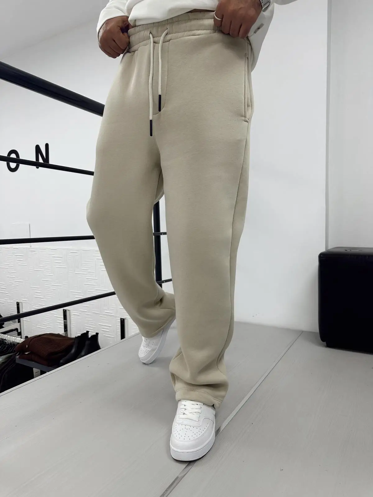 Şardonlu Baggy Eşofman