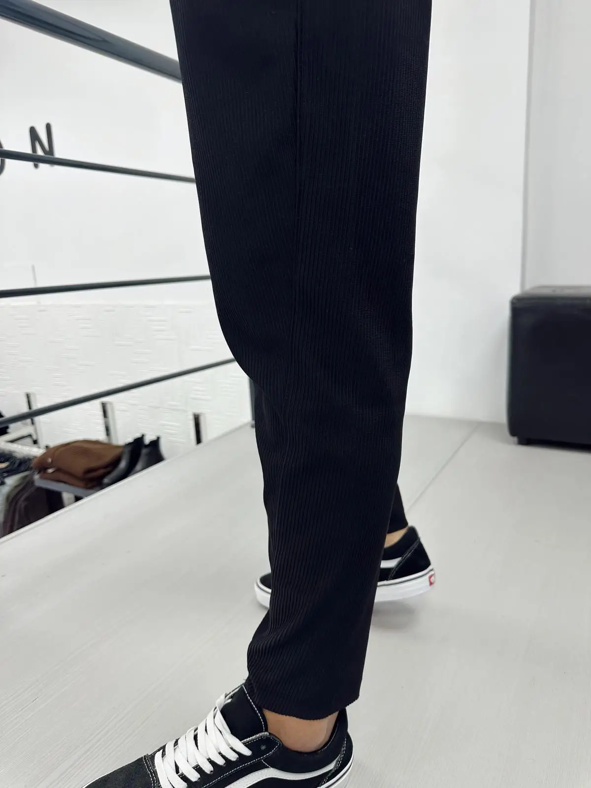 Yandan Dikiş Fitilli Pantolon