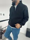 Yaka Fermuar Sweat