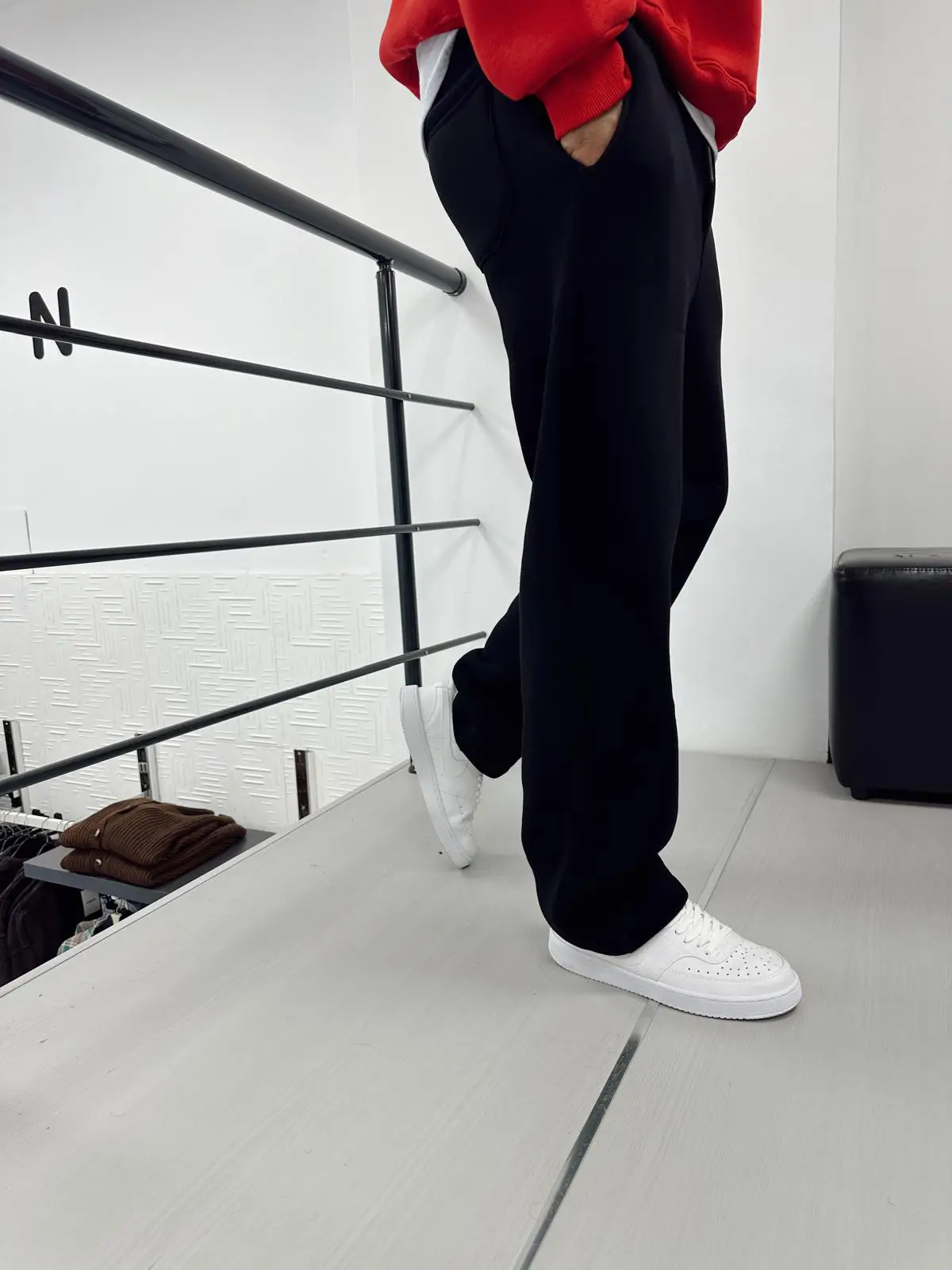 Şardonlu Baggy Eşofman