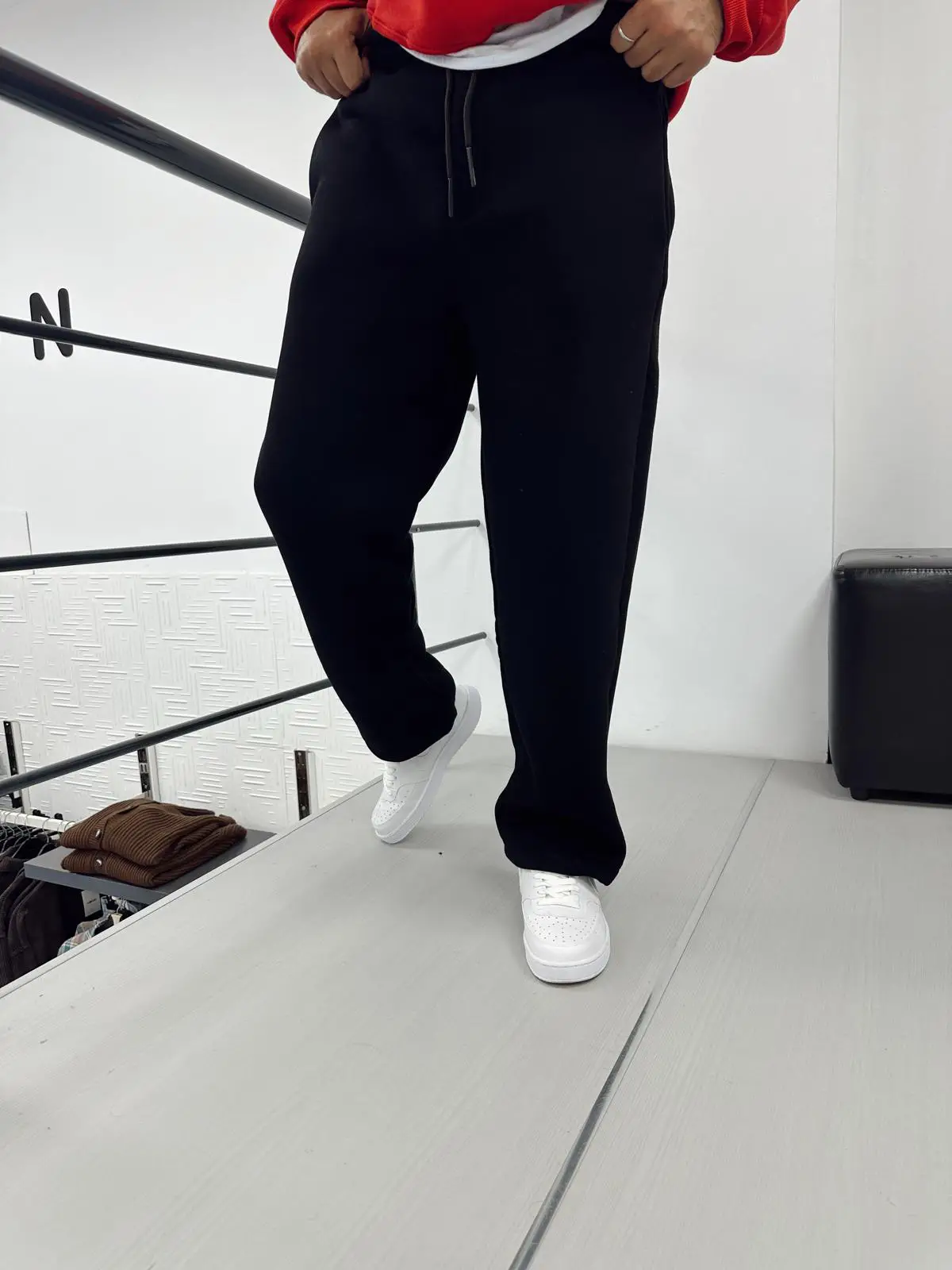 Şardonlu Baggy Eşofman