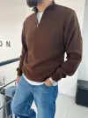 Yaka Fermuar Sweat