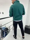 Yaka Fermuar Sweat