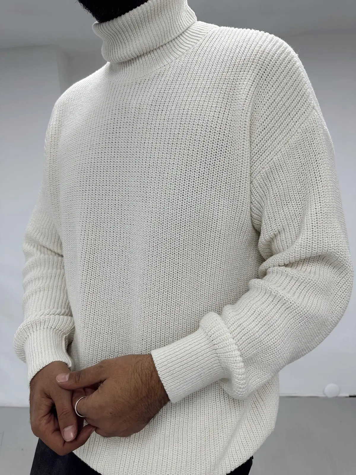 Boğazlı Triko kazak