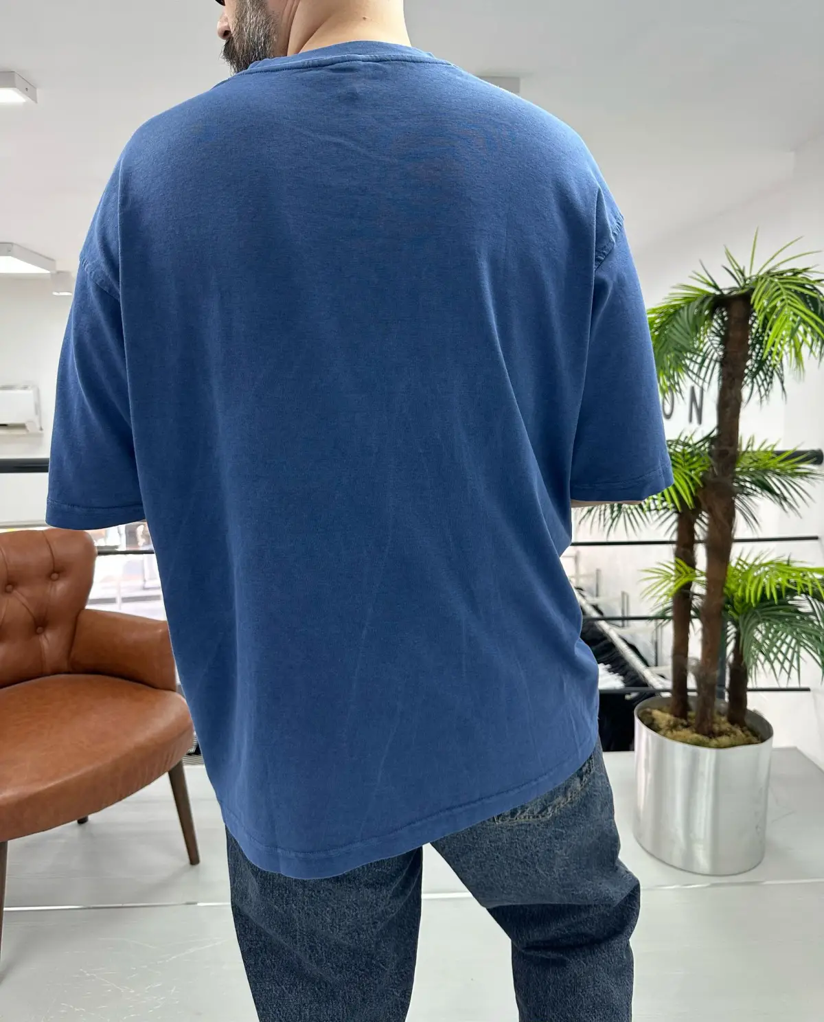 Yıkamalı Oversize T-Shirt