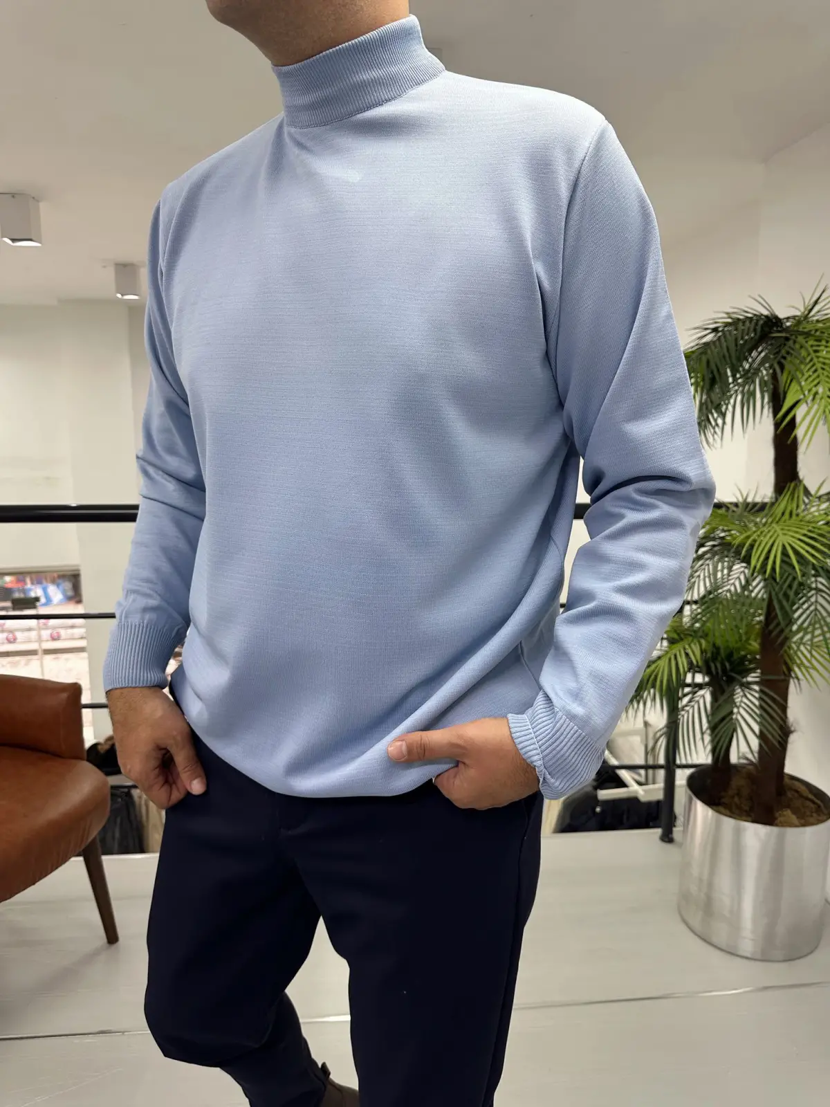 Balıkçı yaka kazak