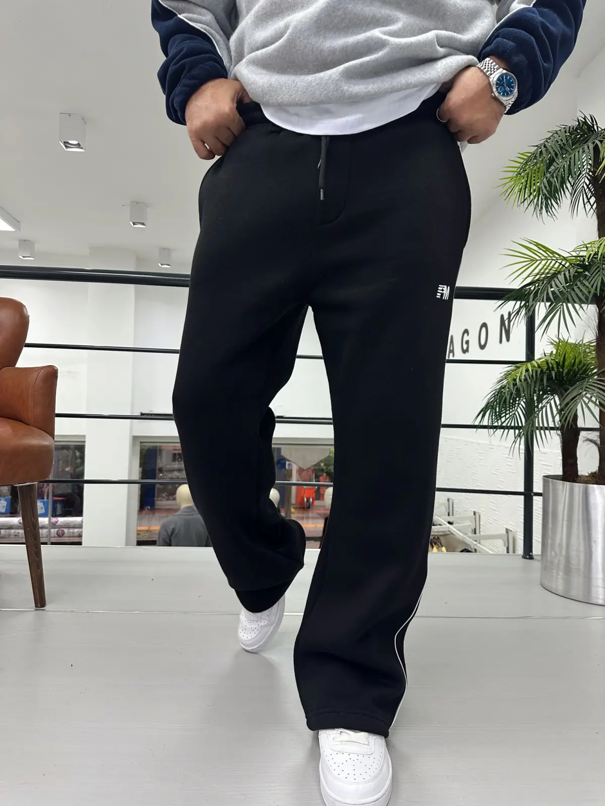 Şerit Detay Baggy Eşofman