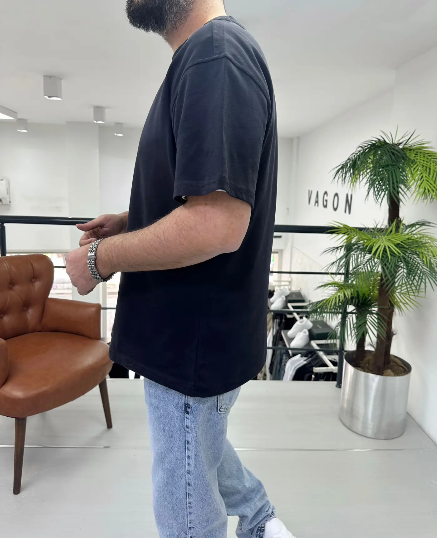 Baskılı Oversize T-Shirt