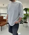 Yıkamalı Oversize Tişört