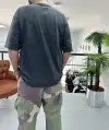 Yıkamalı Oversize Tişört