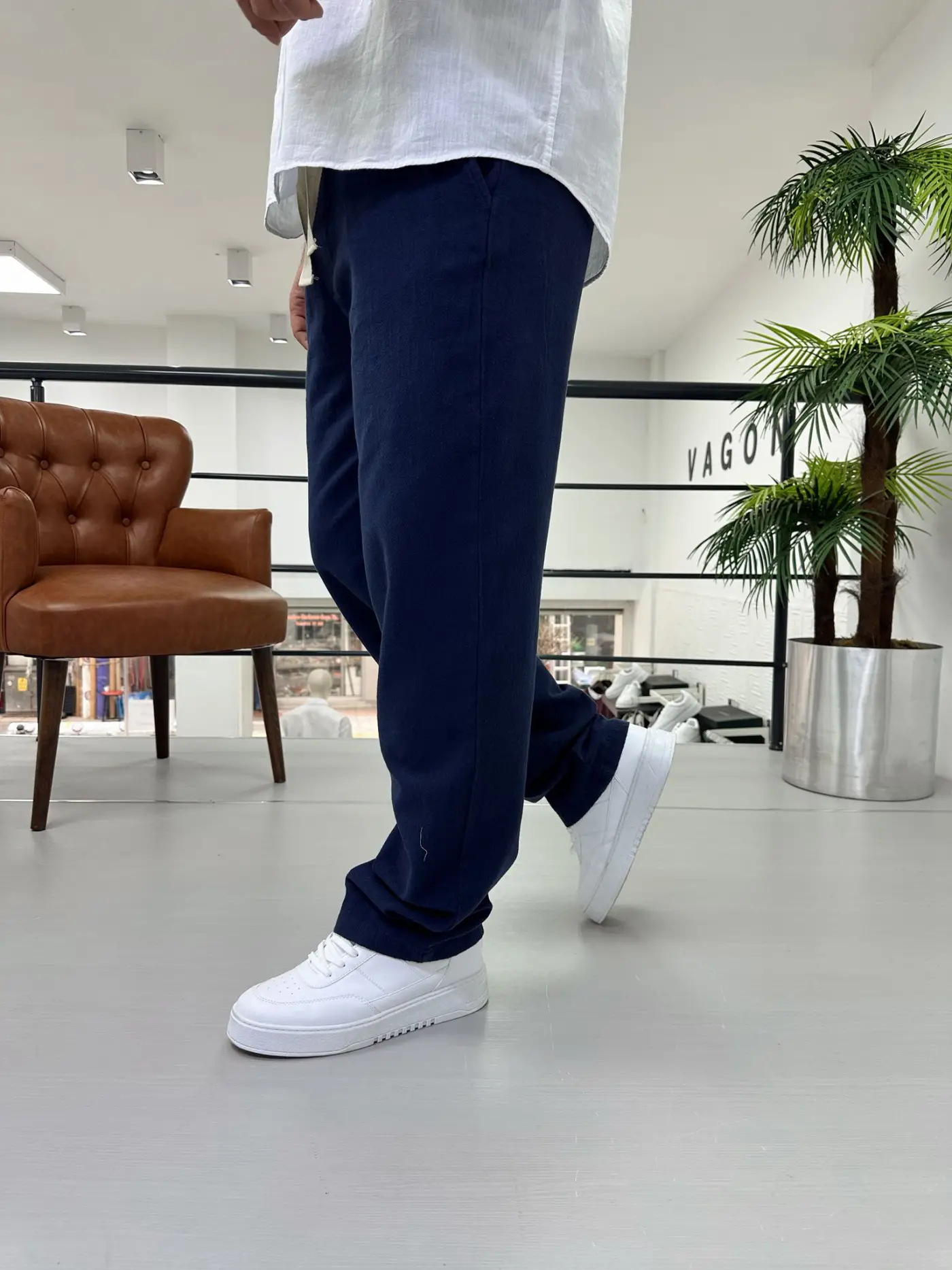 Fresh Keten Pantolon