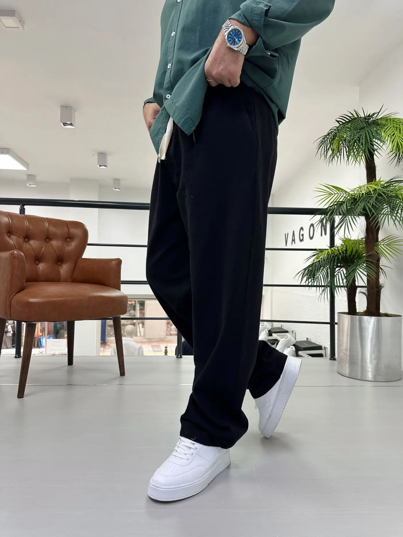 Fresh Keten Pantolon