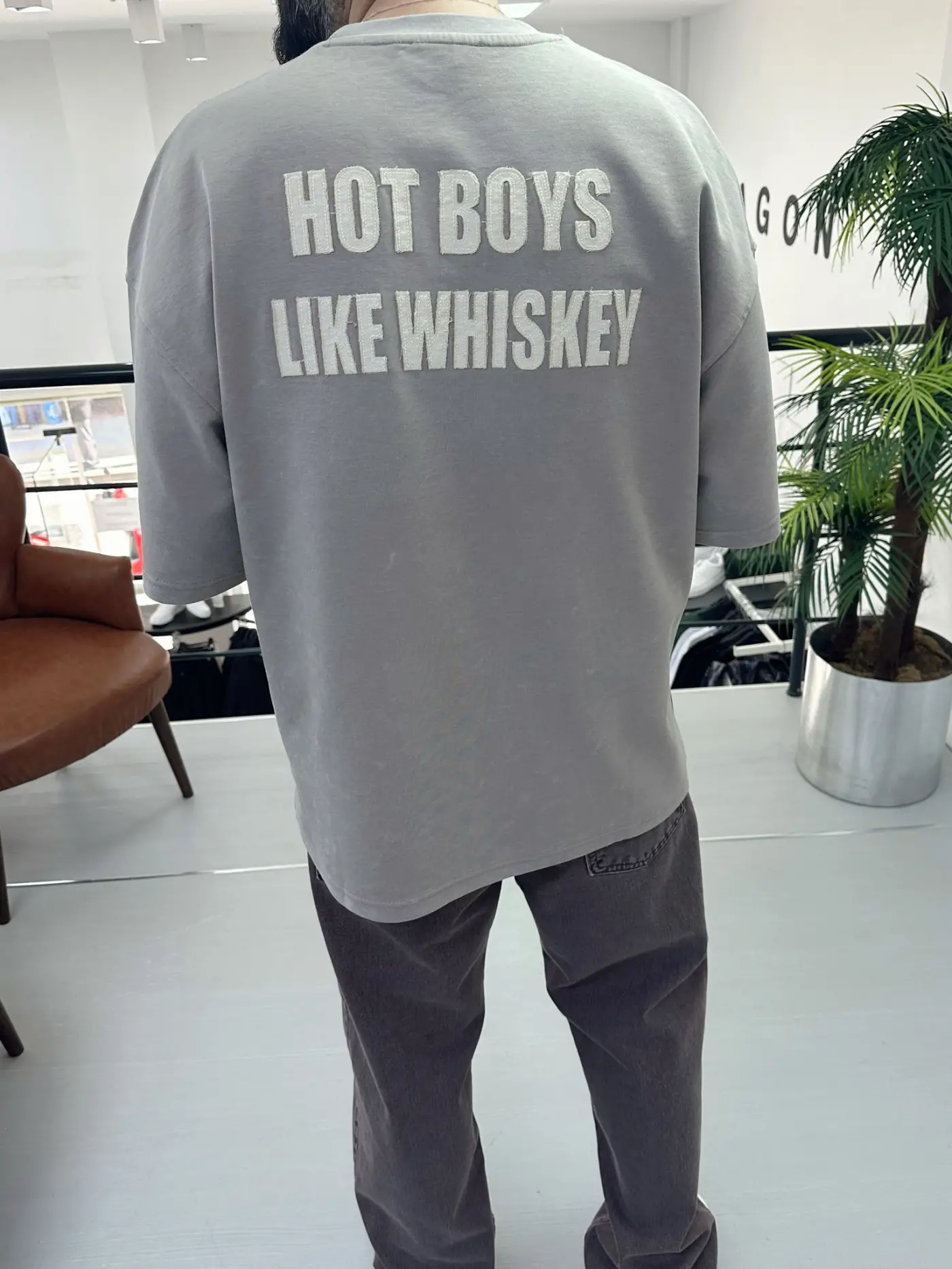 Baskılı Yıkamalı Tişört