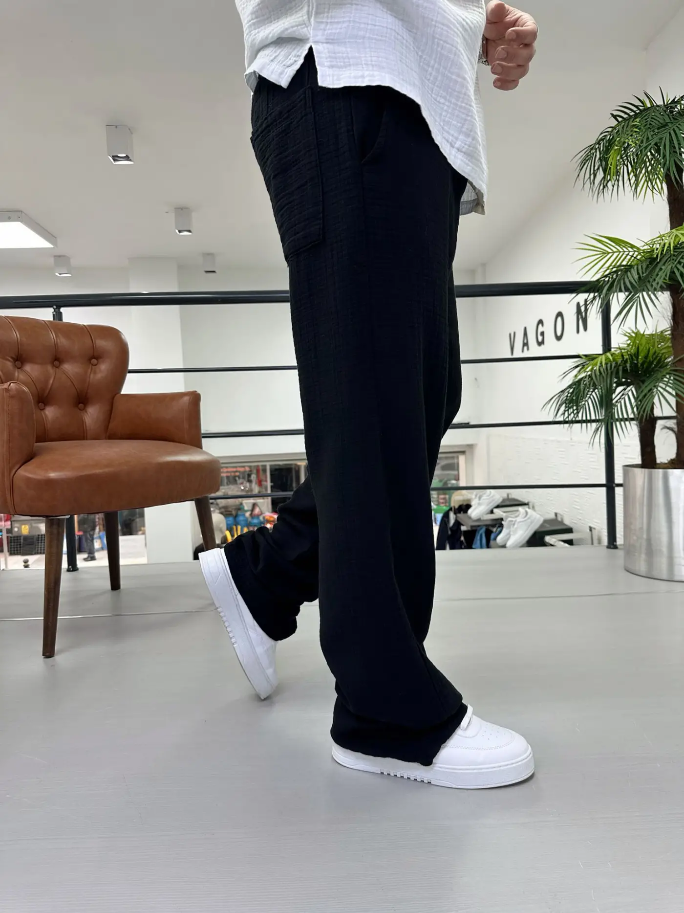 Müslin Keten Pantolon