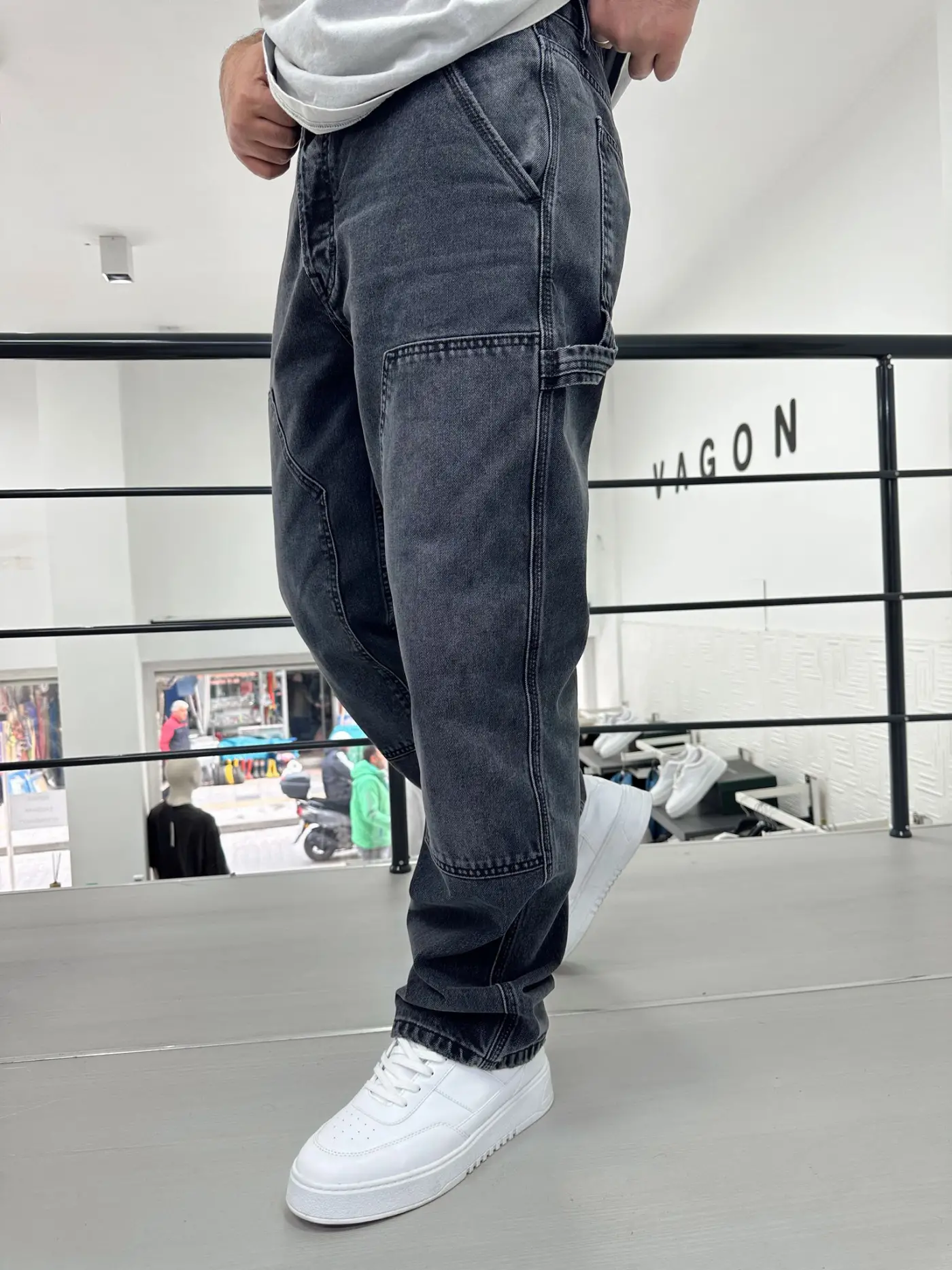 Eskitme Baggy Pantolon